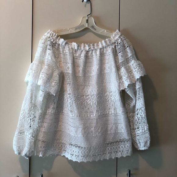 Parker Jordana Off Shoulder Blouse - Picture 6 of 16